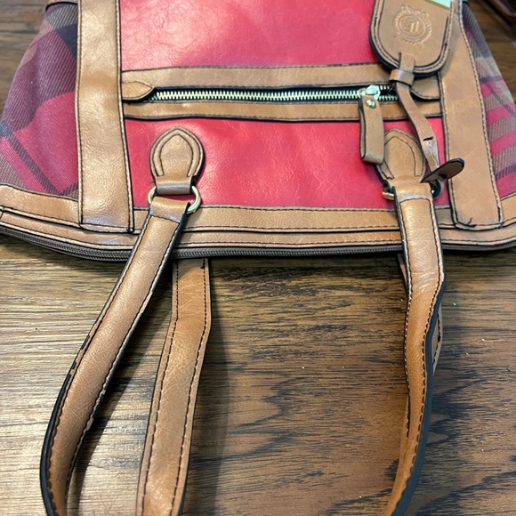 London fog red tote bag - Picture 3 of 9